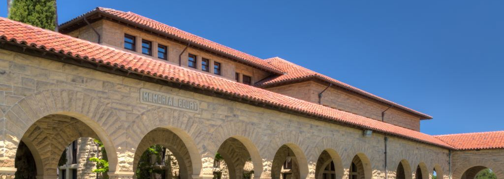 A building on Stanford University's campus
